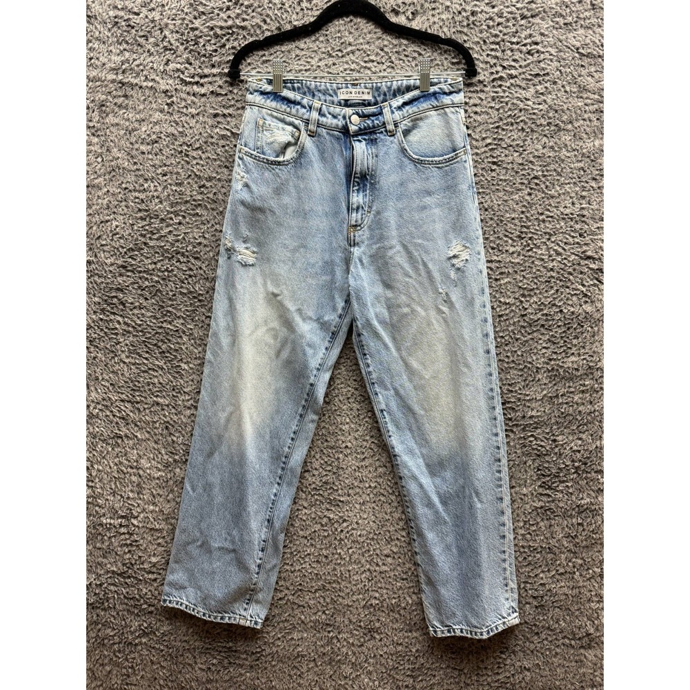 Icon Denim Los Angeles Jill ID829 Jeans Blue Women's Size 28‎
